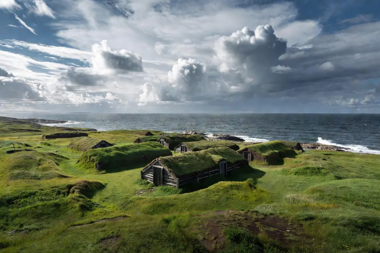 L'Anse aux Meadows site viking Terre-Neuve patrimoine UNESCO